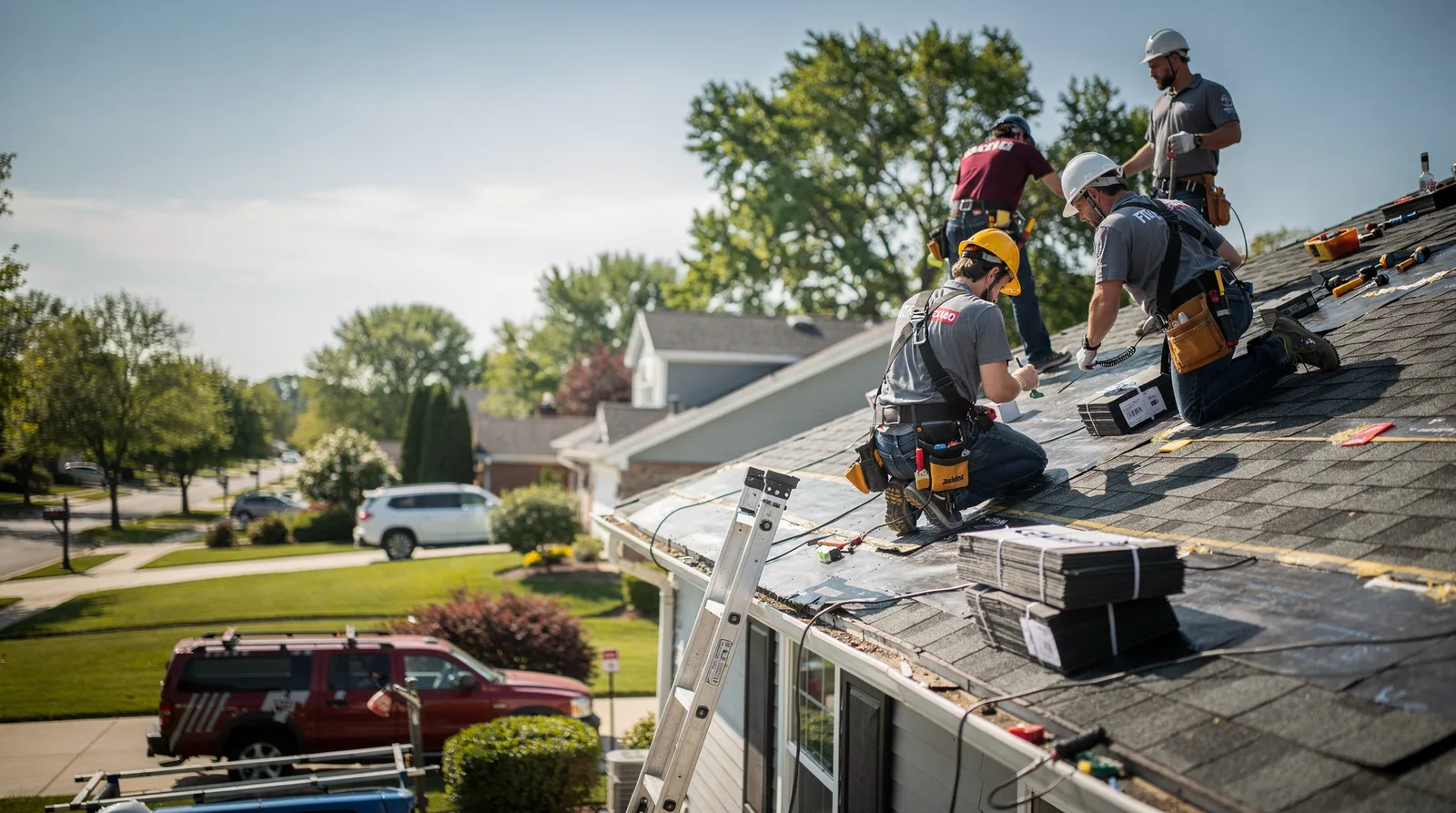 Roof Repair in Astoria, IL around you